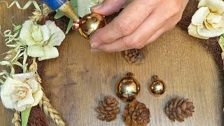 6 IDEAS of Christmas wreaths with your own hands Christmas wreath how to make Christmas crafts [upl. by Kreindler]