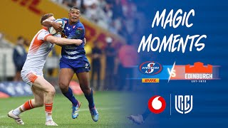 Magic moments DHL Stormers v Edinburgh [upl. by Mehcanem]