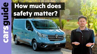 2023 Renault Trafic review We test the updated cargo van  can it compete with HiAce Staria Load [upl. by Sashenka]