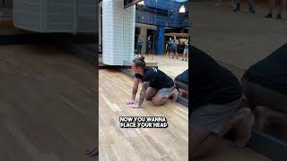 Can you do it Let me know in the comments 🥷 bodyweighttraining mobility pushupchallenge [upl. by Eiromem]