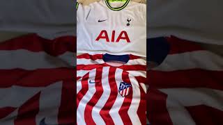 Camisa Nike Atlético de Madrid E Camisa Nike Tottenham [upl. by Luapnhoj]