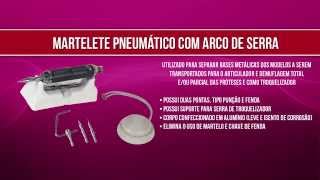 Martelete Pneumático com Arco de Serra  Essence Dental [upl. by Smitt102]