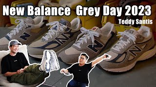 【神鞋990v4終於復刻】🔥 Teddy Santis x New Balance Grey Day 2023【沒更新到底在幹嘛】U990TA4 U996TE U990TC6 U998TA [upl. by Icat]