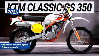 2025 KTM CLASSIC GS 350 REVEALED Advanced Technological Enhancements [upl. by Kahlil670]