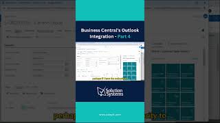 Exploring Business Centrals Outlook Integration  Part 4  businesscentral [upl. by Stiegler]