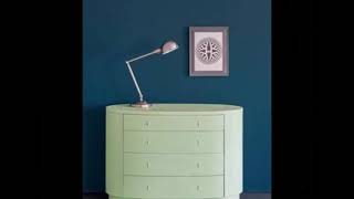 Annie Sloan Wall Paint Aubusson Blue voorbeelden [upl. by Rubetta]