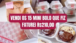 Vendi os 15 bolos que fiz pelo whatsapp faturei 21000 reais confeitariaemcasa deliverydedoces [upl. by Iphagenia44]