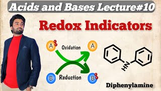 Redox Indicators  Acid Base Equilibria lec10 indicator acidbase mwschemistry [upl. by Necyrb]