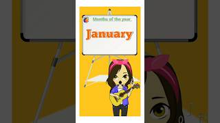 months of the year song January February song for kids Staylittle channel [upl. by Ahsener]