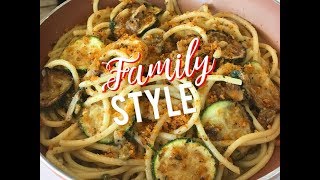 A mouthwatering pasta dish with buttery zucchini from Chef Mario Gentile [upl. by Kreegar]