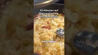 Schupfnudeln mit Specksauerkraut 🥔🥓 Leckeres Rezept für Anfänger [upl. by Maryjane]