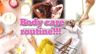 My Body Care Routine  Body Acne Dark Spots amp Dryness  Body Scrub Mask amp Moisturiser skincare [upl. by Artur360]