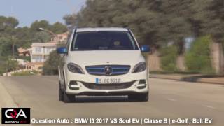 2017 BMW I3 VS Chevrolet BOLT  Nissan LEAF et PLUS  Essai Ultra complet partie 47 [upl. by Enyaj]