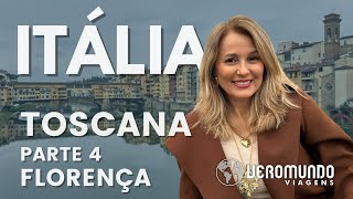 ITÁLIA  TOSCANA Parte 4  FLORENÇA A BELEZA DA CAPITAL DA TOSCANA [upl. by Udela]