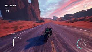 Moto Racer 4 demo Xbox One X [upl. by Elatia639]