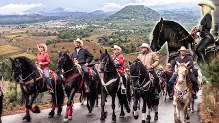 LA CABALGATA MAS GRANDE DE MICHOACAN  Festejando a la Virgen del Refugio en Condembaro Michoacan [upl. by Darooge228]