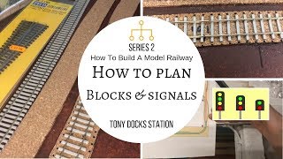 How To Plan Blocks amp Signals  Building A Model Railway [upl. by Radburn605]