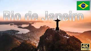 The Most Insane Aerial Views of Rio de Janeiro 4K [upl. by Taimi]