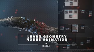 Learn Geometry Nodes Animation in Blender  Introduction [upl. by Bruis]