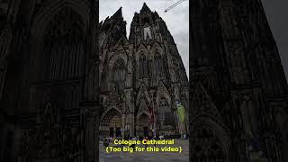 Unveiling the Grandeur of Cologne Cathedral A Closer Look travel [upl. by Sweyn]