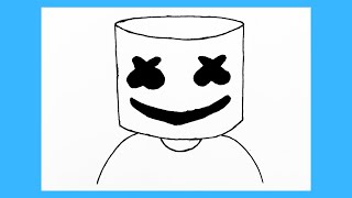 How to Draw MARSHMELLO [upl. by Rosella]