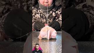 permafrost winter food cooking cookingvideo eating snow boneyard [upl. by Male]