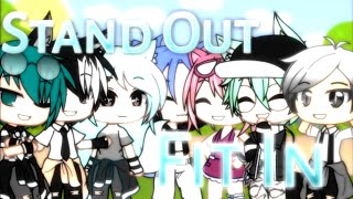 ♡Stand Out Fit In♡ °Gacha Club° [upl. by Airbas]