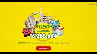 Jugando la Tinka dia del sorteo 31 JULIO 2022 [upl. by Niamrej]