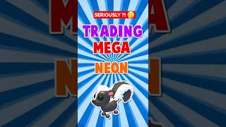 MEGA NEON SKUNK 🦨 TRADE OFFERS  IN ADOPT ME ROBLOX shorts [upl. by Arreis624]