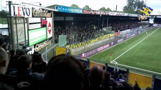 Supporters Ado Den Haag vernielen uitvak Cambuur [upl. by Atteuqahs]