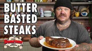 Succulent Butter Basted Steak amp Baked Potatoes  Cookin Somethin w Matty Matheson [upl. by Graces]