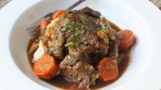 Slow Cooker Beef Pot Roast Recipe  How to Make Beef Pot Roast in a Slow Cooker [upl. by Esinahs]