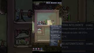 Como criar um BANCO DE BATERIAS no Oxygen Not Included oxygennotincluded pesterenan tutorial [upl. by Fernando]