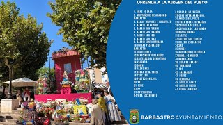 ofrenda a la Virgen del Pueyo en Barbastro24 [upl. by Meehan794]