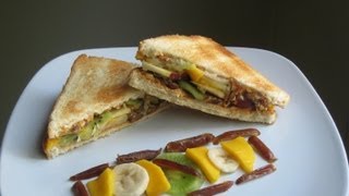 Fruit sandwich recipe [upl. by Abrahan]