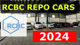 RCBC Repo Cars Repossessed Cars 2024  RCBC Las Piñas Warehouse [upl. by Ahsieuqal507]