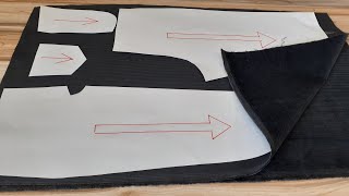 How to Sew With Nap Fabric  Placing Pattern Parts [upl. by Nitfa]