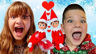 ELF on the SHELF RETURNS with a GIRLFRIEND Best of ELF on the SHELF with Aubrey and Caleb [upl. by Ahsieka]