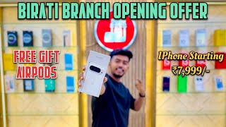 Second Hand Mobile  Birati Branch Opening Offer 🔥 Iphone Starting ₹7999  Mobixpress [upl. by Ardnek]