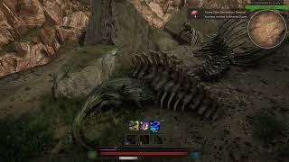 Live Path of Titans Camptosaurus SubAdult Forager Dinosaur Panjura Official Servers Online Gameplay [upl. by Leunad]