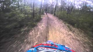 2015 Yz250f Trail Riding [upl. by Darum]