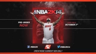 NBA 2K14  Crew is Officially Back But [upl. by Gyatt]