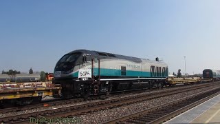 Metrolink F125 925 encounters seen by JonRailVideos The engine misrouted on delivery by BNSF [upl. by Dorcy454]