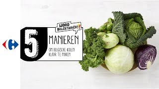 5 ideeën om Belgische kool klaar te maken [upl. by Kolnos]