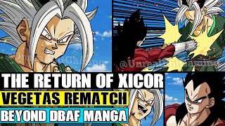 Beyond Dragon Ball AF The Return Of Xicor Vegeta Vs Xicor Rematch After Breaking The ZSword [upl. by Erdnuaed]