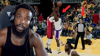 First Time Playing The Lakers amp This HappenedCMON 2K MyCareer Ep 17 [upl. by Ellerahs]