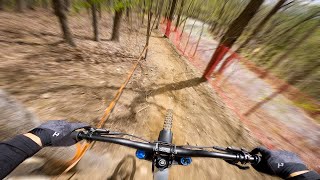 RACE RUN POV  2nd Place at Ride Rock Creek Downhill Southeast [upl. by Siloum]