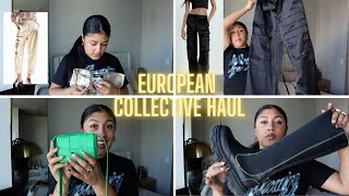 EUROPEAN COLLECTIVE HAUL  BOTTEGA GANNI ZARA [upl. by Adnalro427]