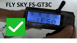 FlySky FSGT3C test 3CH 24 GHz [upl. by Ratha]