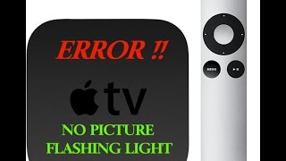 Apple TV No picture flashing light FIXED [upl. by Namor453]